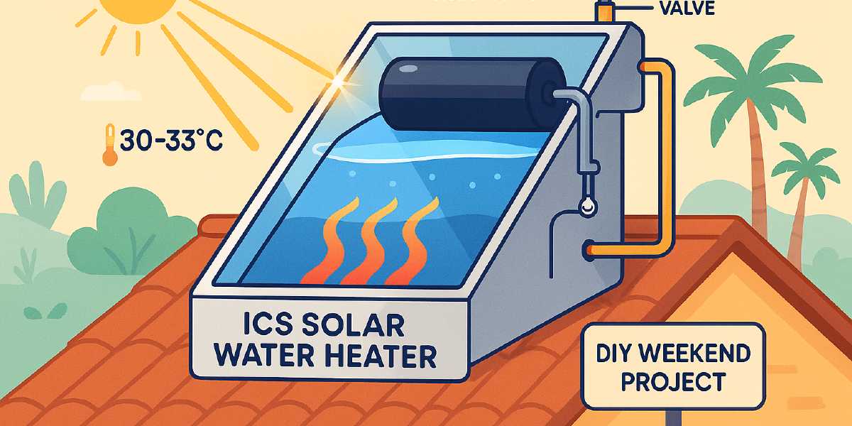 Build a Simple Batch/ICS Solar Water Heater (Weekend Project)