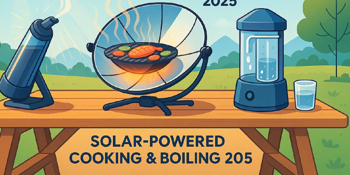 Cooking & Boiling on Solar: Kettles, Grills & Distillers