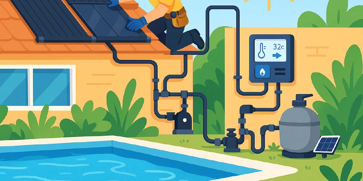 DIY Pool Heating: Kits, Controllers & Plumbing Tips