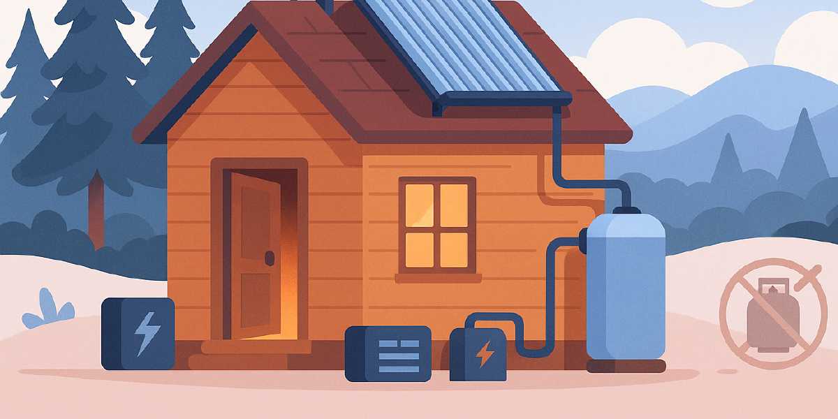 Off-Grid Cabins & Tiny Homes: Reliable Solar Hot Water Setups