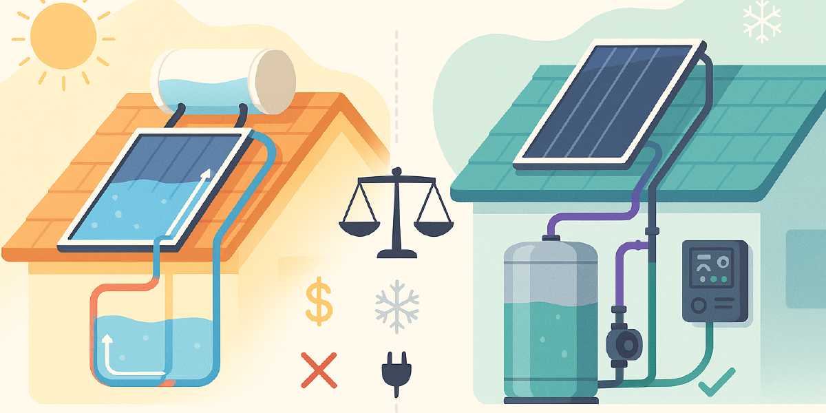 Passive vs Active Solar Water Heating: Which One Fits Your Home?