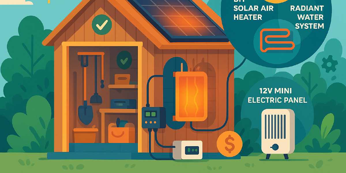 Sheds & Garages: Safe, Effective Solar Heating Options