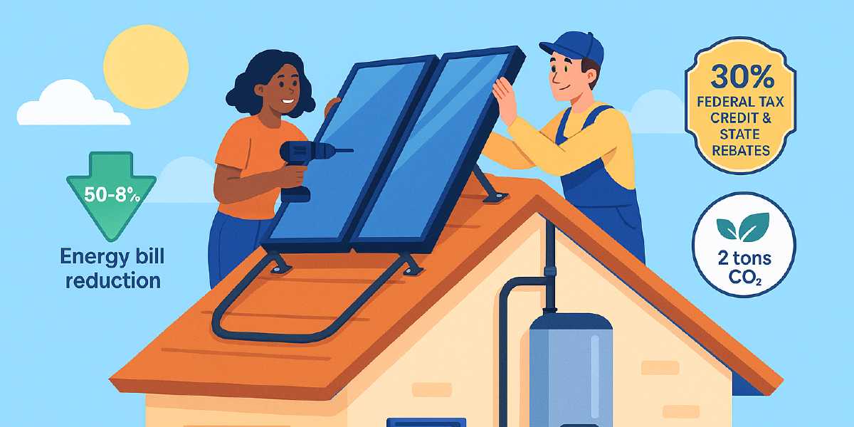 Step-by-Step: Installing a Residential Solar Water Heating System